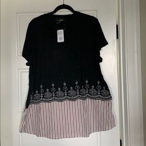 Suzanne Betro peplum shirt